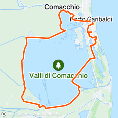 Anello Valli Di Comacchio 57 7 Km Mountain Biking Trail On Strava