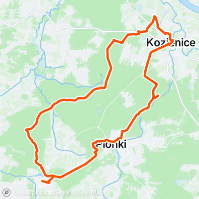 Puszcza Kozienicka krótka 72 1 km Cycling Route on Strava