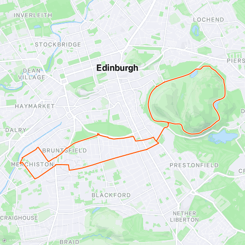 Arthur S Seat X3 24 3 Km Road Cycling Route On Strava