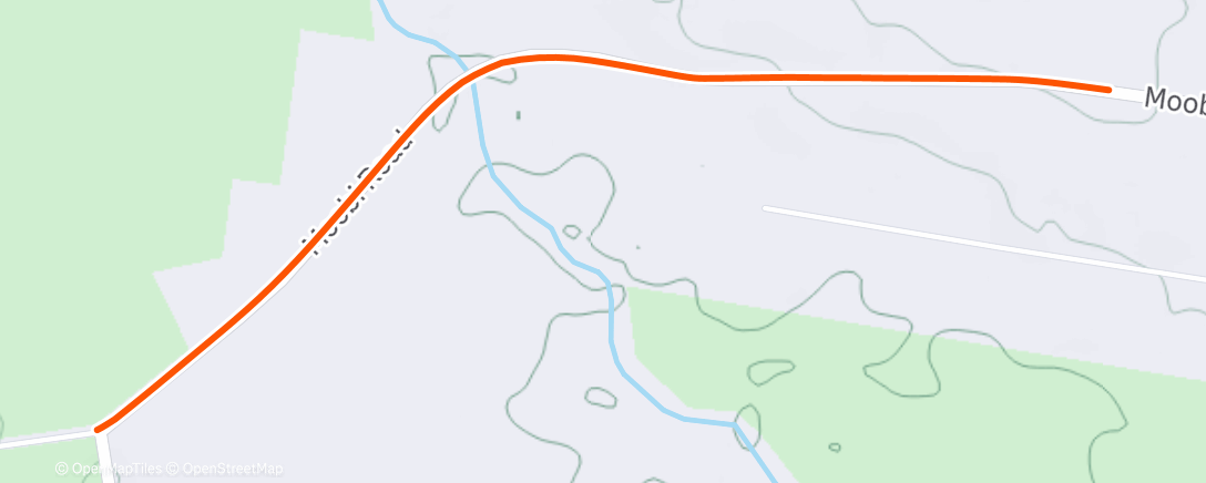 Map of the activity, Hill Handicap (5th)