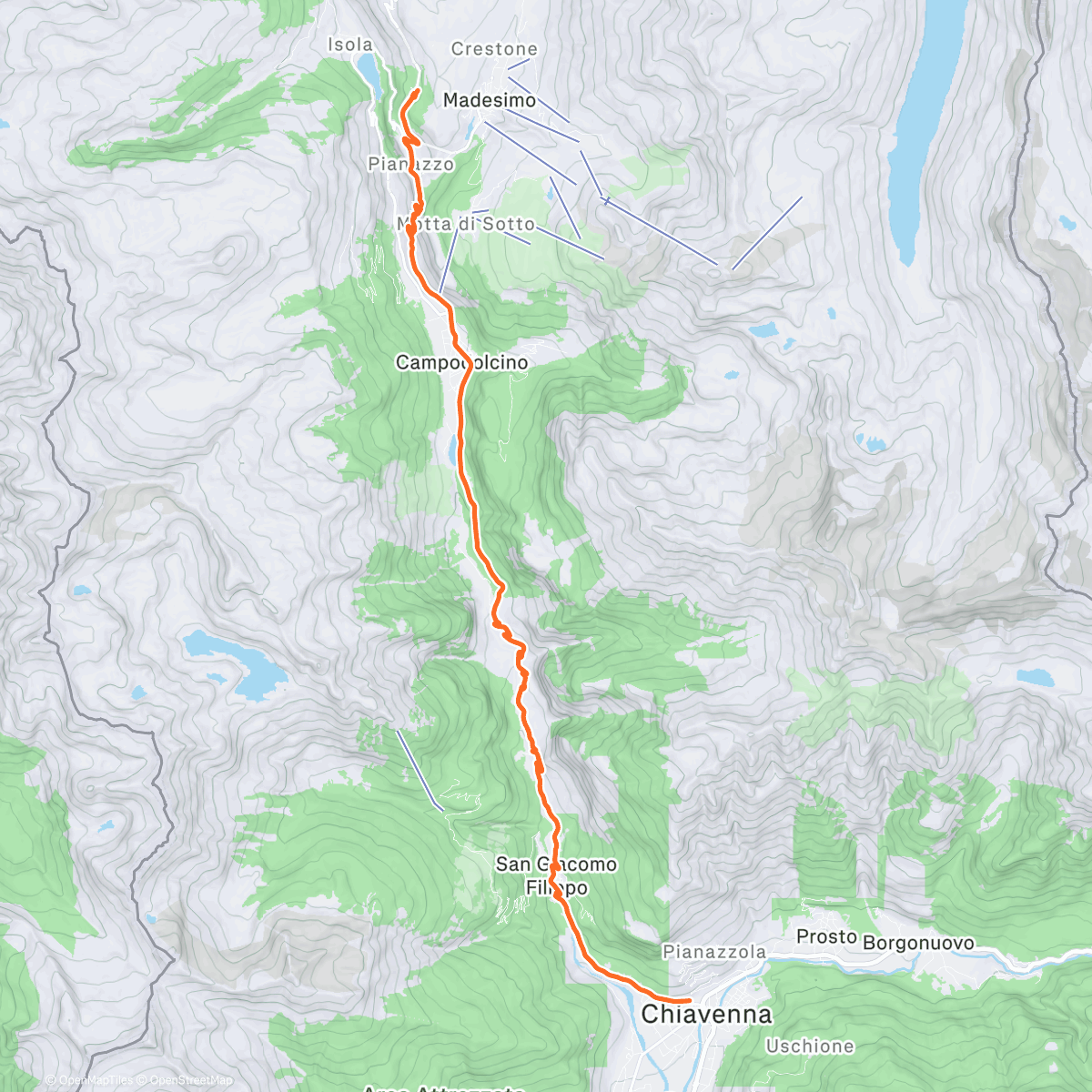 Map of the activity, ROUVY - Zone 2.2