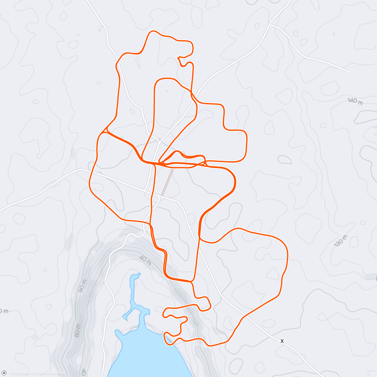 Map of the activity, Zwift - Day 1 on Greater London Flat in Makuri Islands
