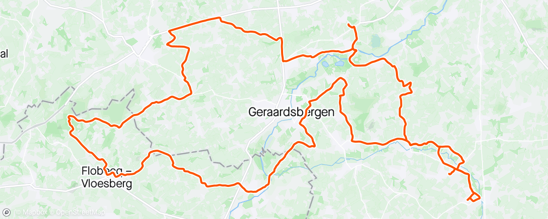 Map of the activity, Genietende 😍