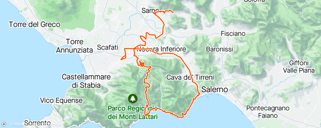 Map of the activity, Lavori medio/soglia