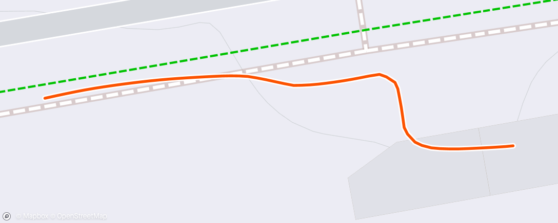 Map of the activity, Утренний забег