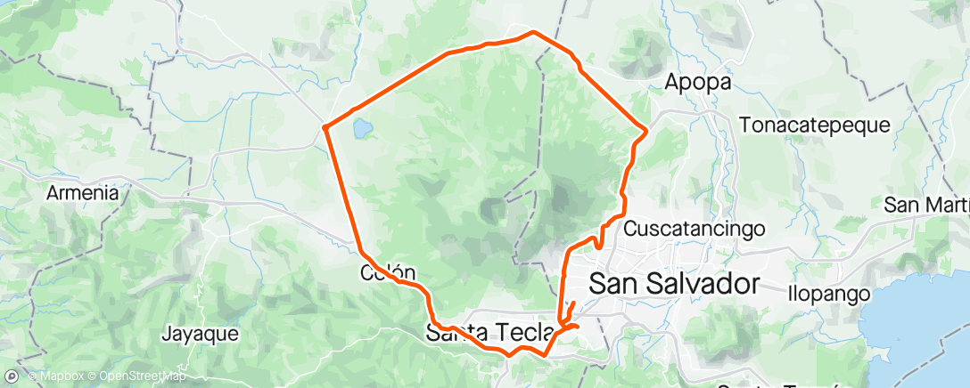 Map of the activity, Volcano Loop 🌋🔄