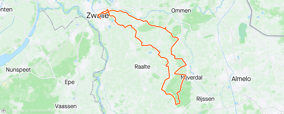 Map of the activity, DeRitZonderNaam 🏔️