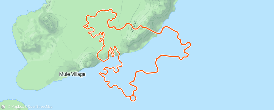 Карта физической активности (Zwift - Sand And Sequoias in Watopia)