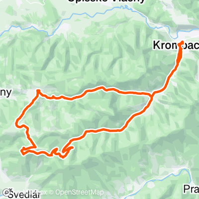 Lacemberskou dolinou na Bukovec, Poráčskou dolinou naspäť | 42.4 km ...