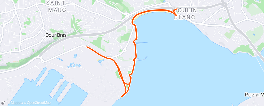 Map of the activity, Footing avec Alex ☀️👌