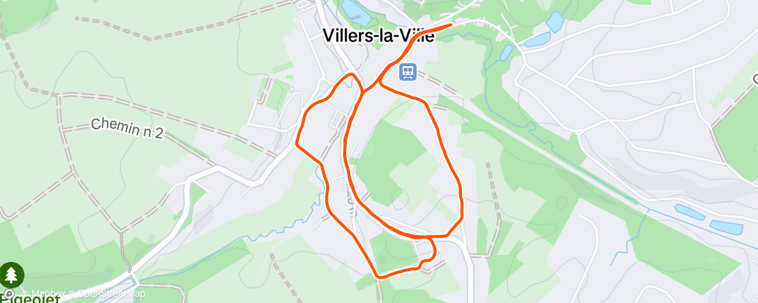 Map of the activity, Défoulage