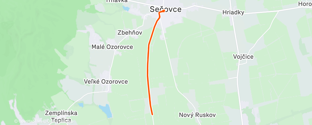 Карта физической активности (Intervaly)