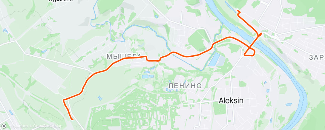 Mapa da atividade, Алкорайд