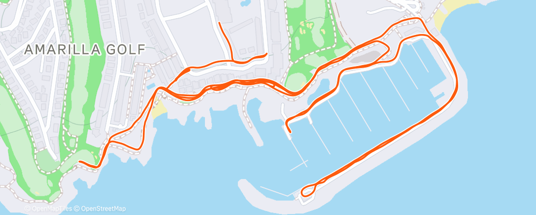 Map of the activity, Afternoon Run with Liam ❤️