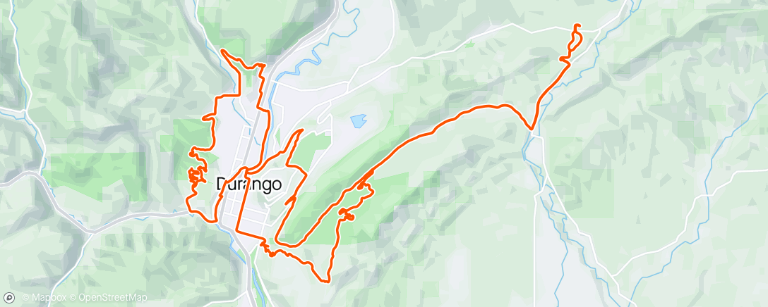 Map of the activity, Love these spring mountain bike rides 😍
