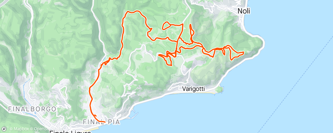Map of the activity, Ponti romani e due giri 24h