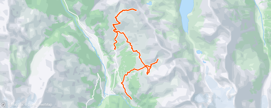 Map of the activity, Long Morning Run