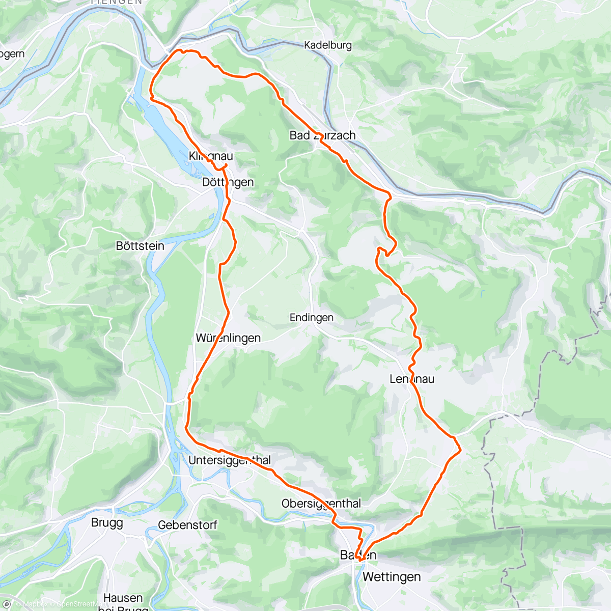 Map of the activity, Sessione in e-bike pomeridiana