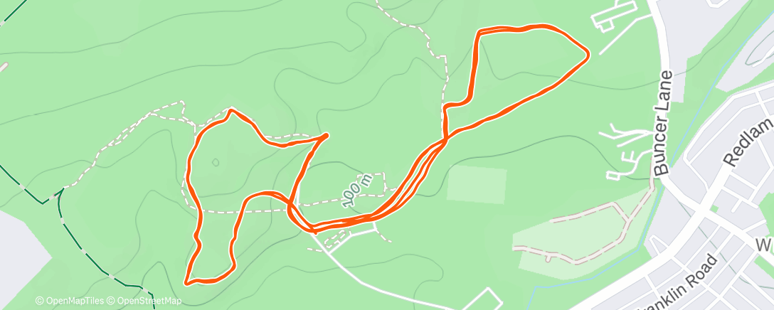 Map of the activity, 🌳 Witton parkrun