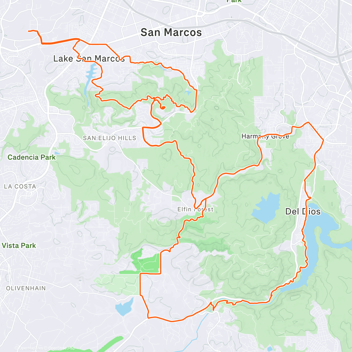 Map of the activity, Pete’s Feeding the Rat Pre-Premiere ride🤗