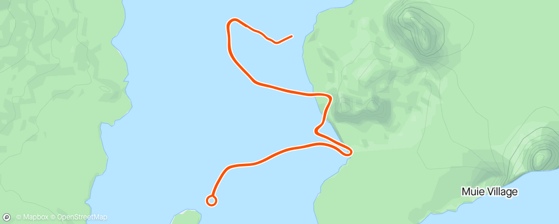 Map of the activity, Zwift - Climb Portal: Cote de Trebiac at 125% Elevation in Watopia