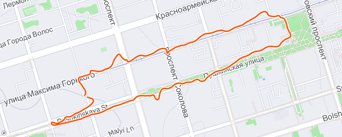 Карта физической активности (День 2195)