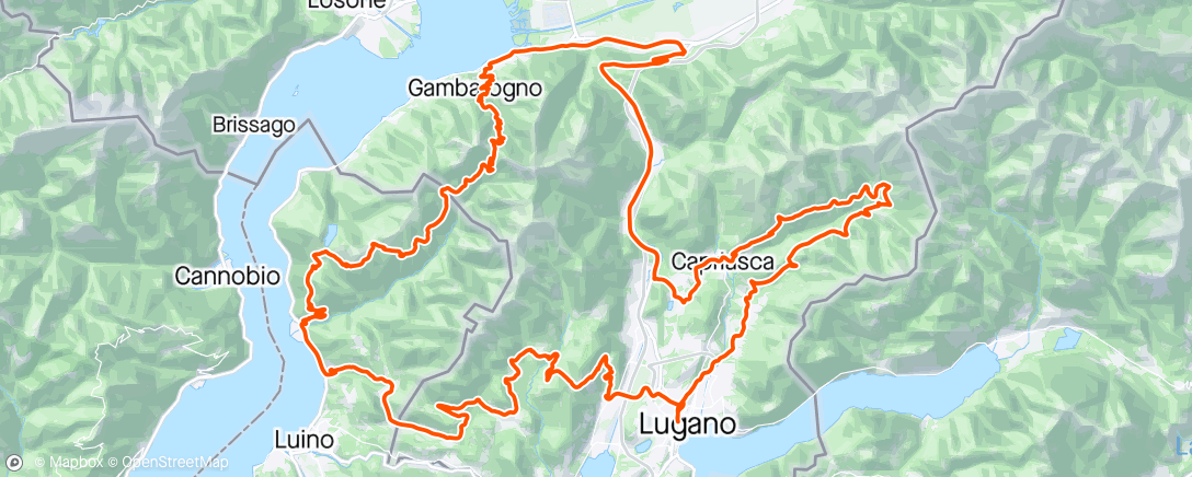 Map of the activity, Best of Ticino