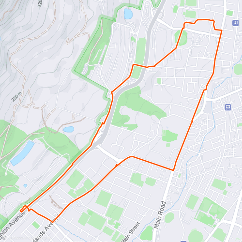 6.6km loop | 6.6 km Road Running Route on Strava