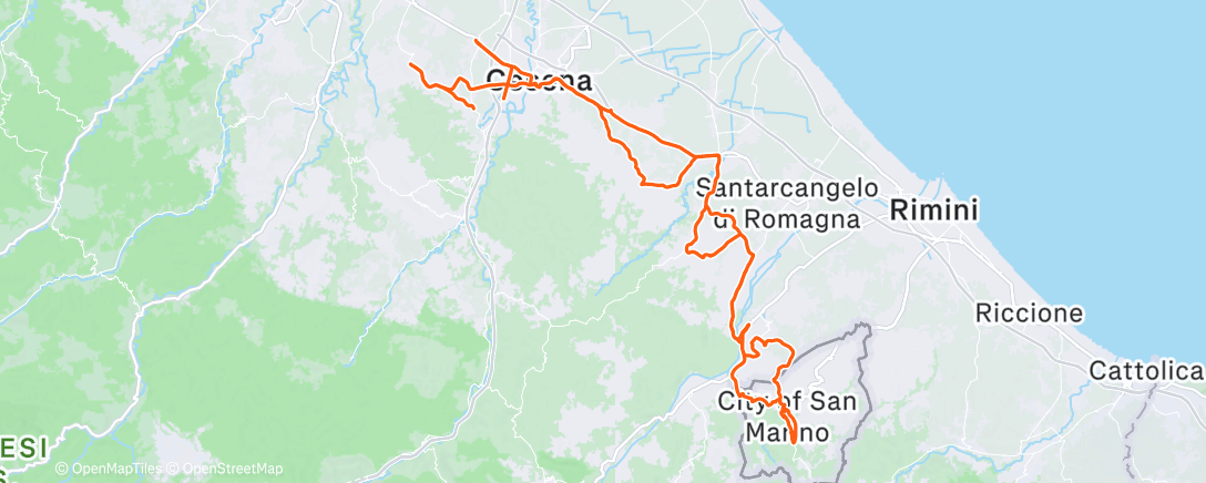 Карта физической активности (Arata Sanmarinese)