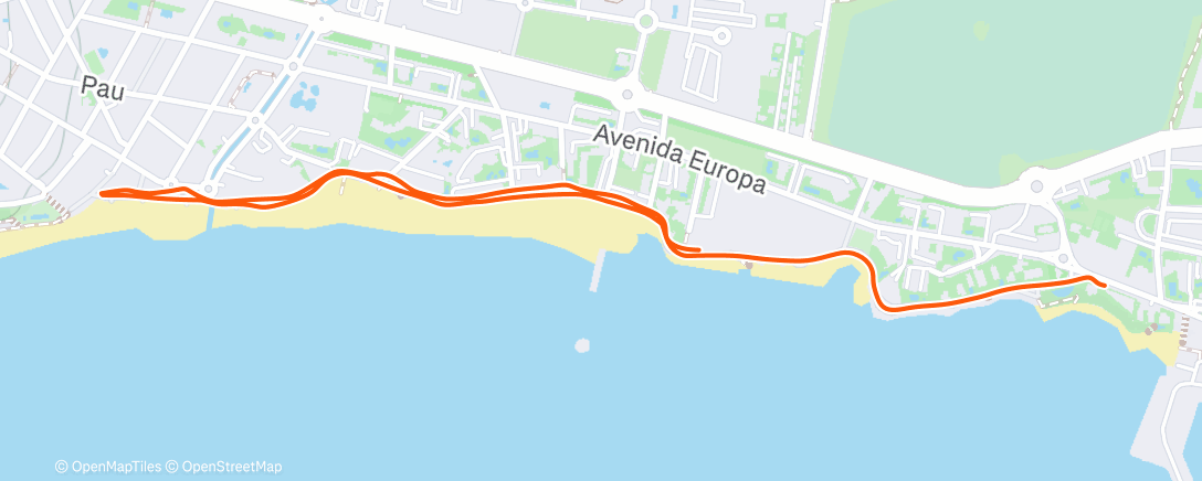 Map of the activity, Run - walk no calf pain! 🤗