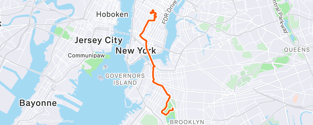 Mappa dell'attività Zwift - Group Ride: ZLDR Coffee Mondays (D) on No Sleep Till Brooklyn in New York