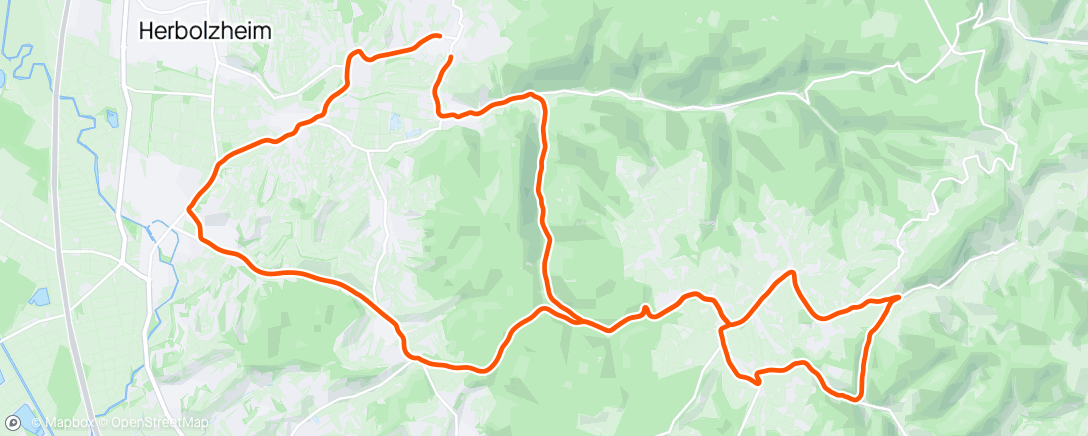 Mapa de la actividad (Fahrt am Morgen 😴)