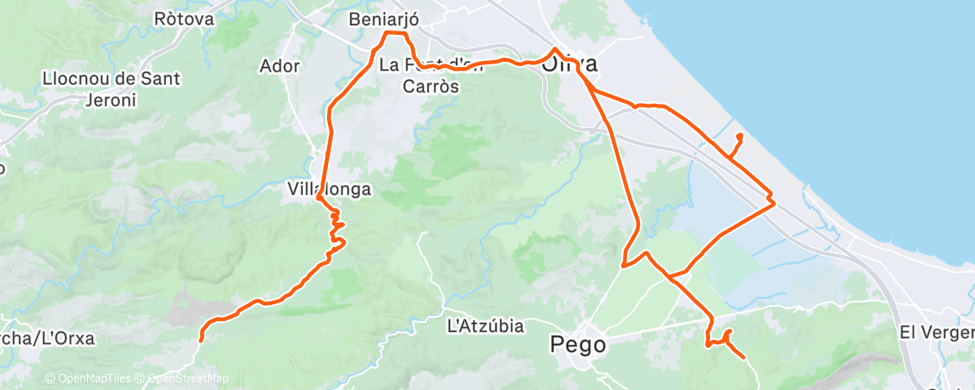 「Morning Ride」活動的地圖