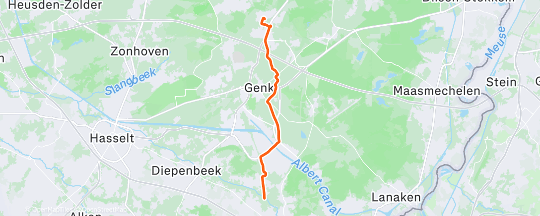 Map of the activity, Ochtendrit