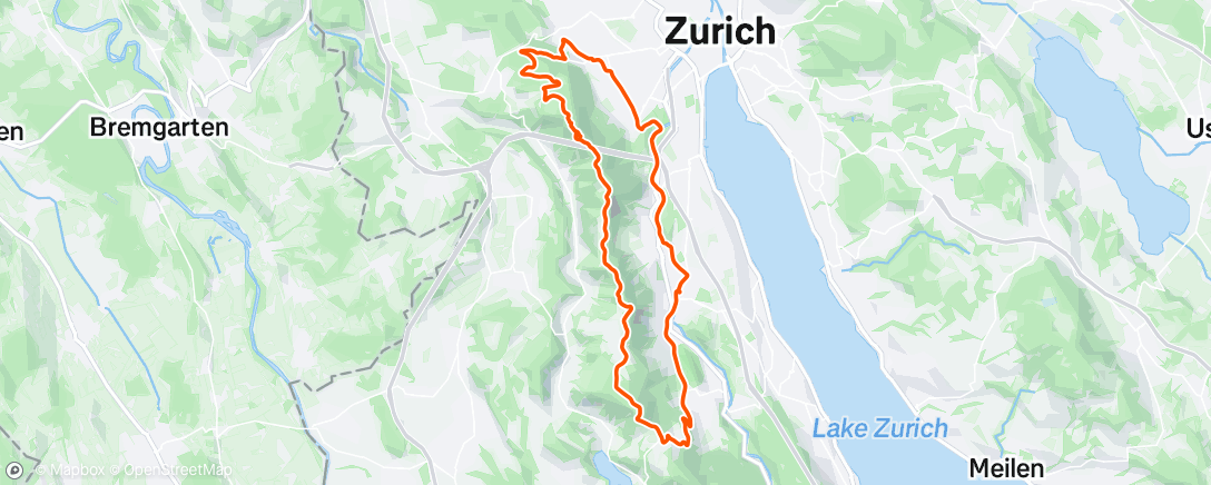 Map of the activity, Albis Grrrravel