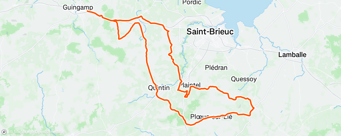 Mappa dell'attività Toujours debout 🏄‍♂️