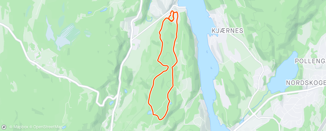 Mapa de la actividad (Skaubygdakarusellen #1)