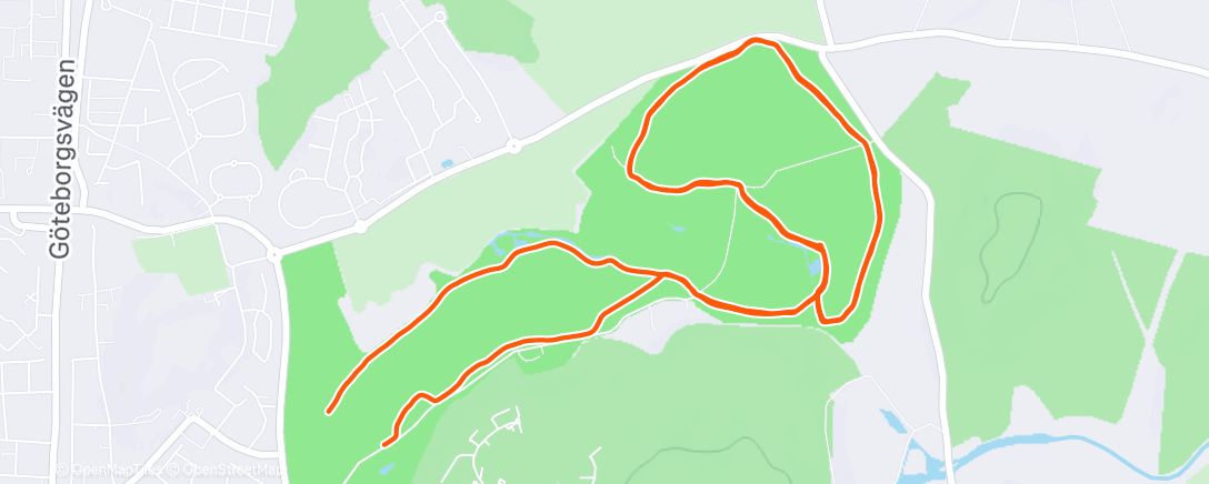 Карта физической активности (Afternoon Workout)