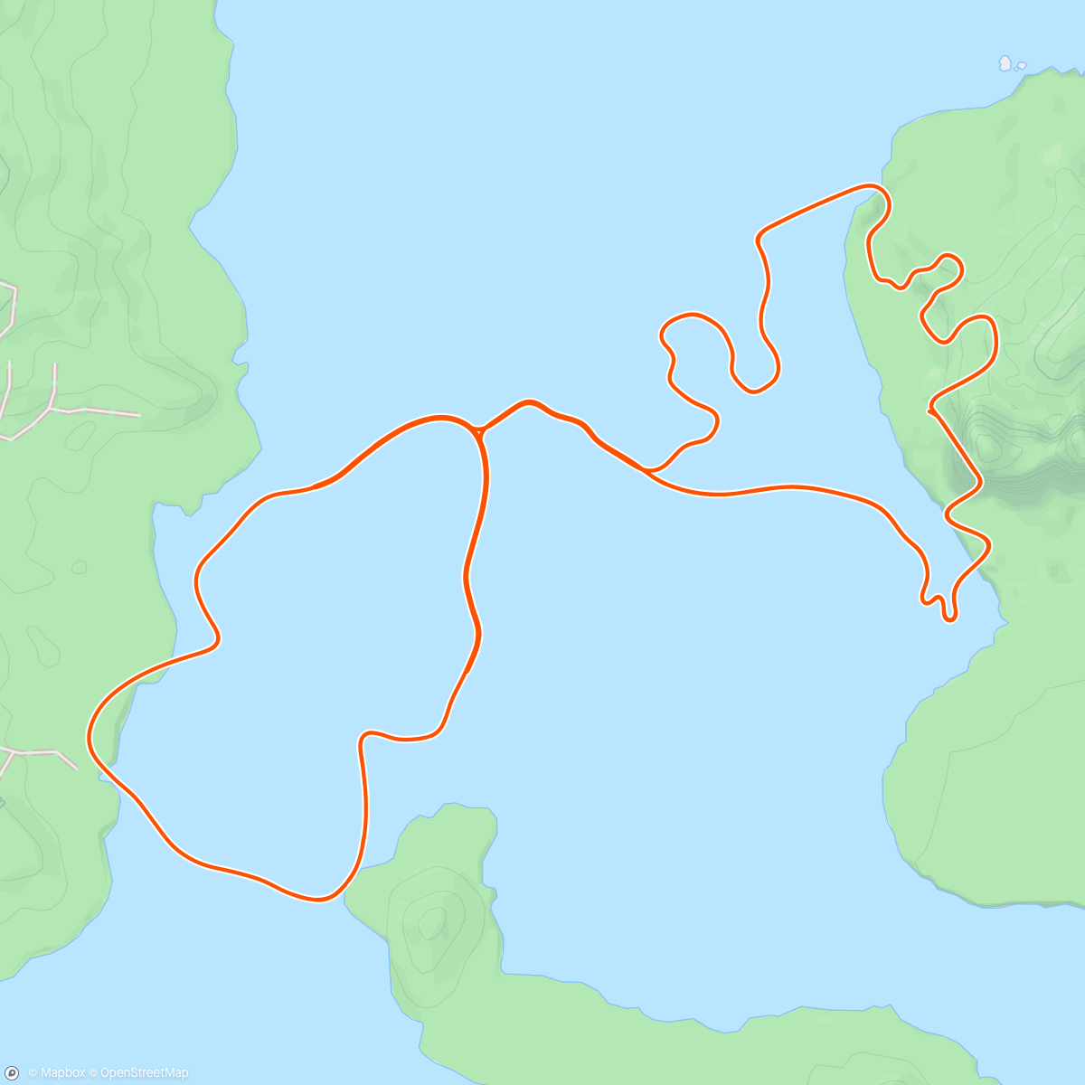 Map of the activity, Zwift - Jarvis Seaside Sprint in Watopia