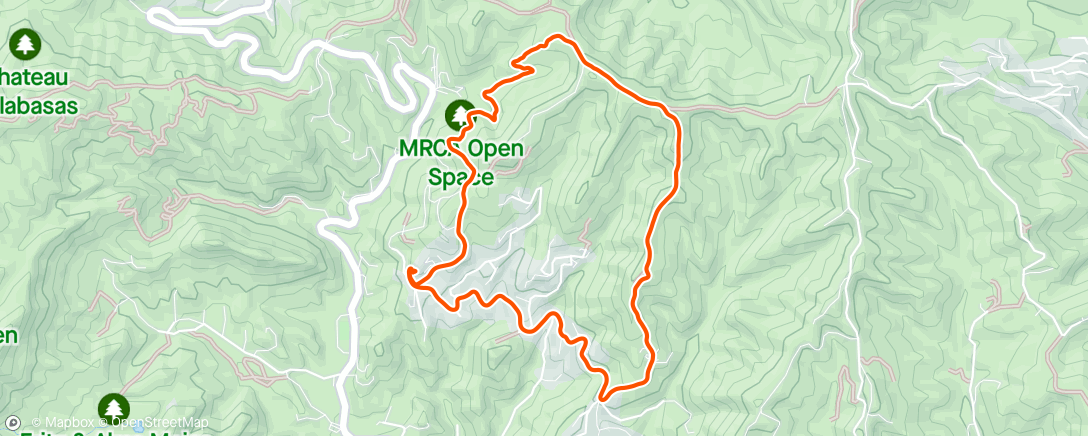 Map of the activity, Ski Bound Summit Trail