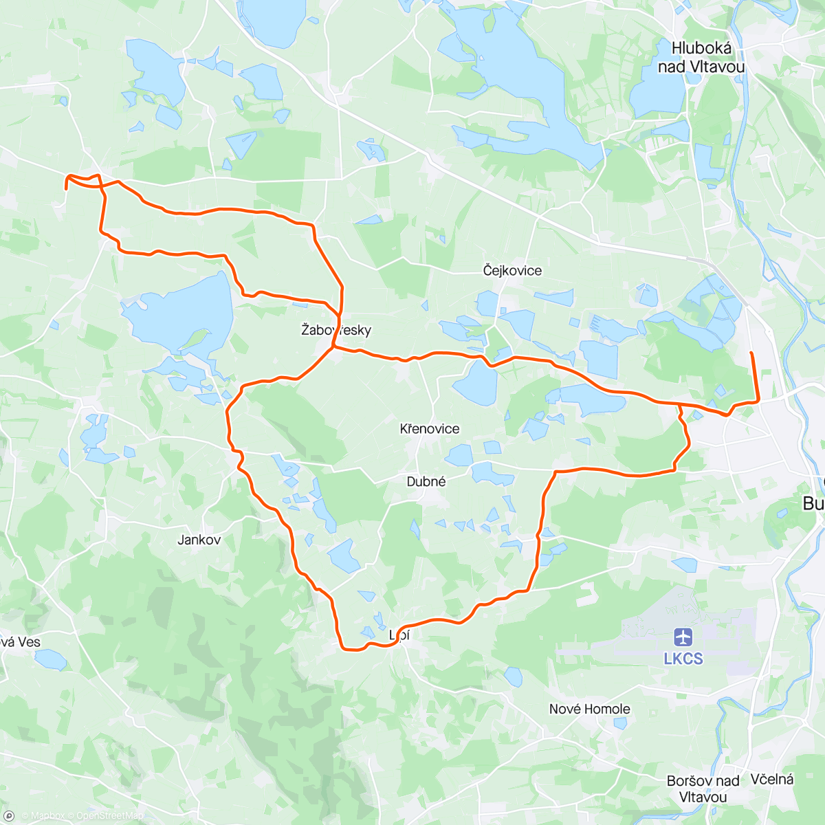 Mapa da atividade, Afternoon “bikram” Ride