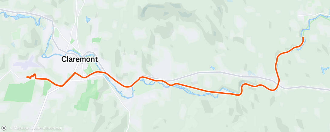 Map of the activity, Afternoon Gravel Ride