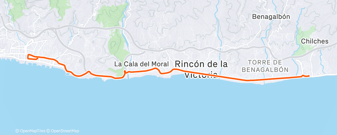 Map of the activity, A comer con la mamma