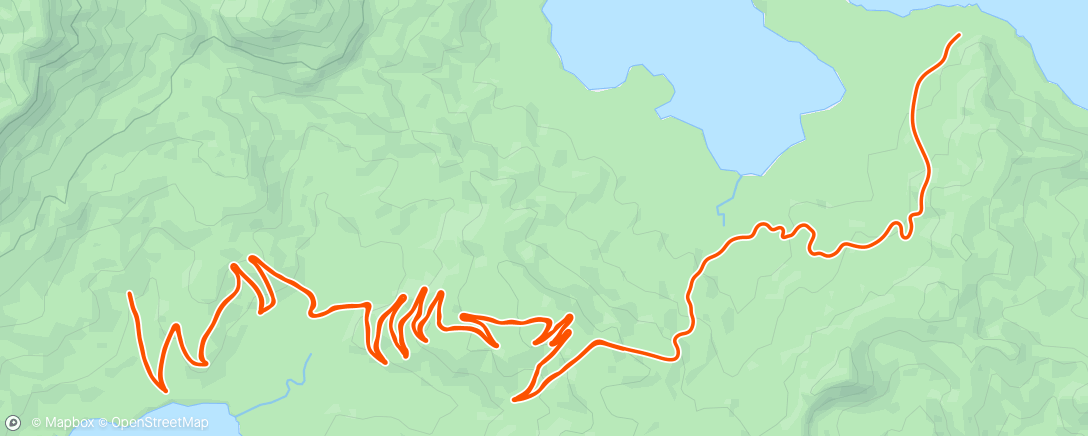 Map of the activity, Zwift - Z2