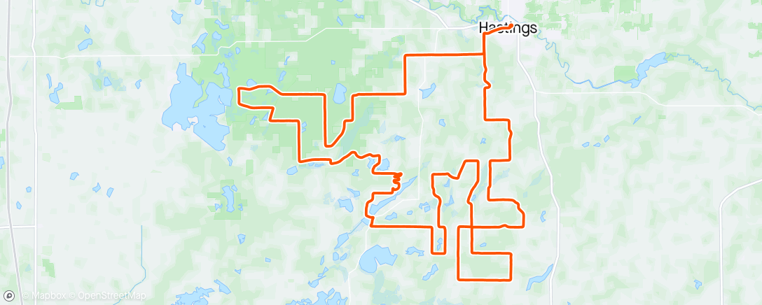 Map of the activity, Farm fresh butt nuggets