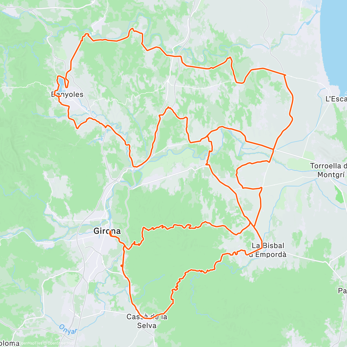 Map of the activity, Proper December fuel🎅