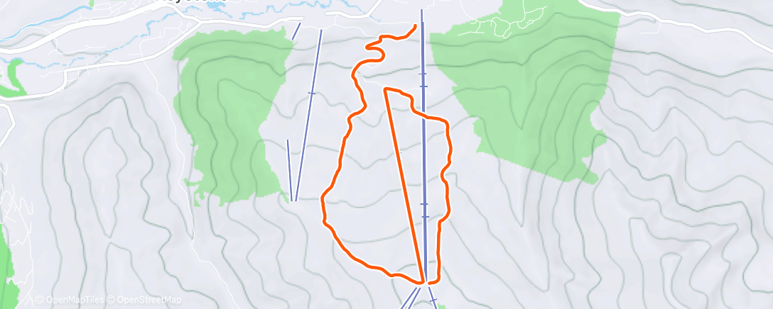 Map of the activity, Keystone Resort