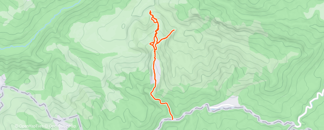 Map of the activity, Morning Backcountry Ski Scorota