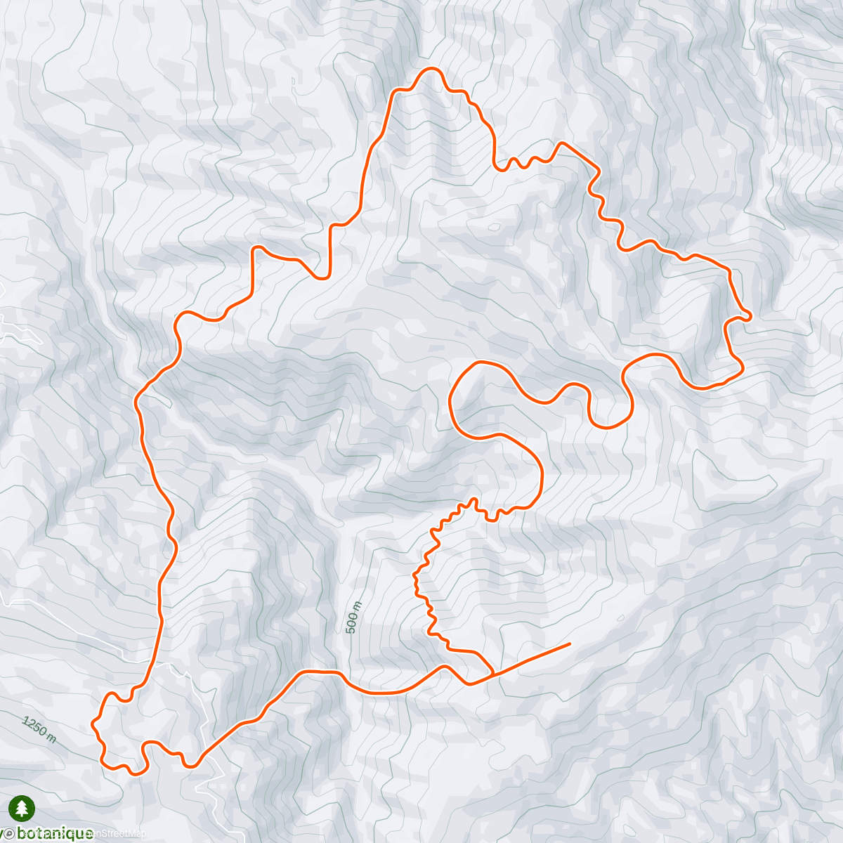 Map of the activity, Zwift - Sweet Spot on R.G.V. in France