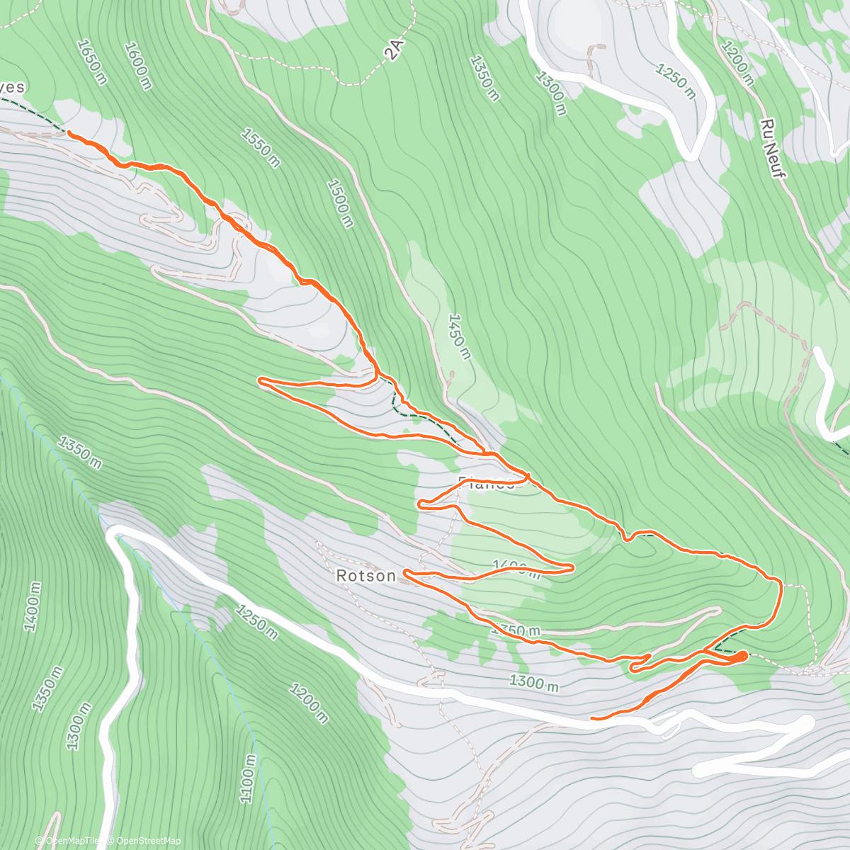 Map of the activity, Chacotteyes con Silvia e Happy